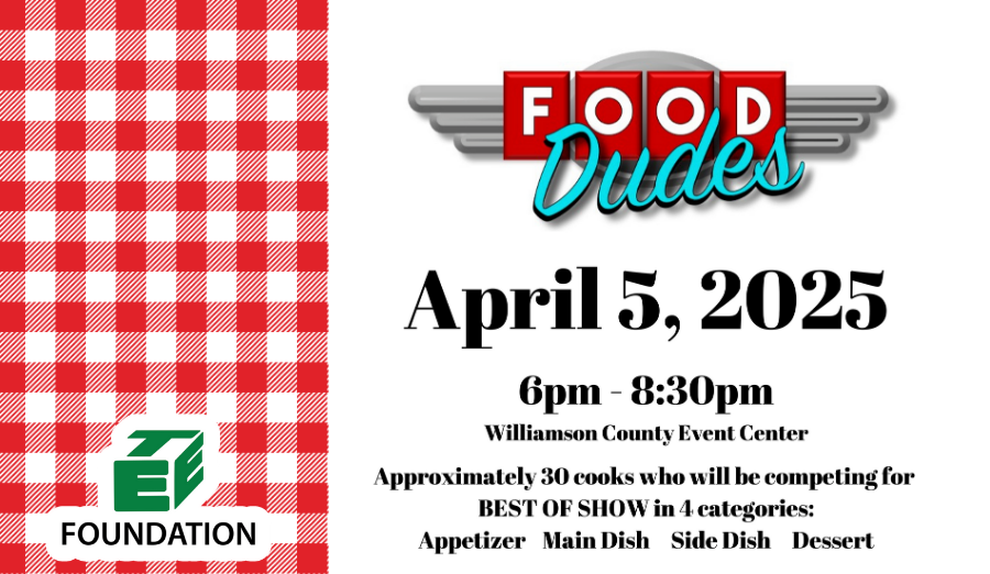  Food Dudes is April 5th! Get your tickets now